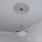 Ekena Millwork Cole PVC Medallion (Canopies up to 6"), 22"OD x 3 1/2"ID x 1"P, Universal Metallic Pearl Mist CMP22COEPE - alternate 8